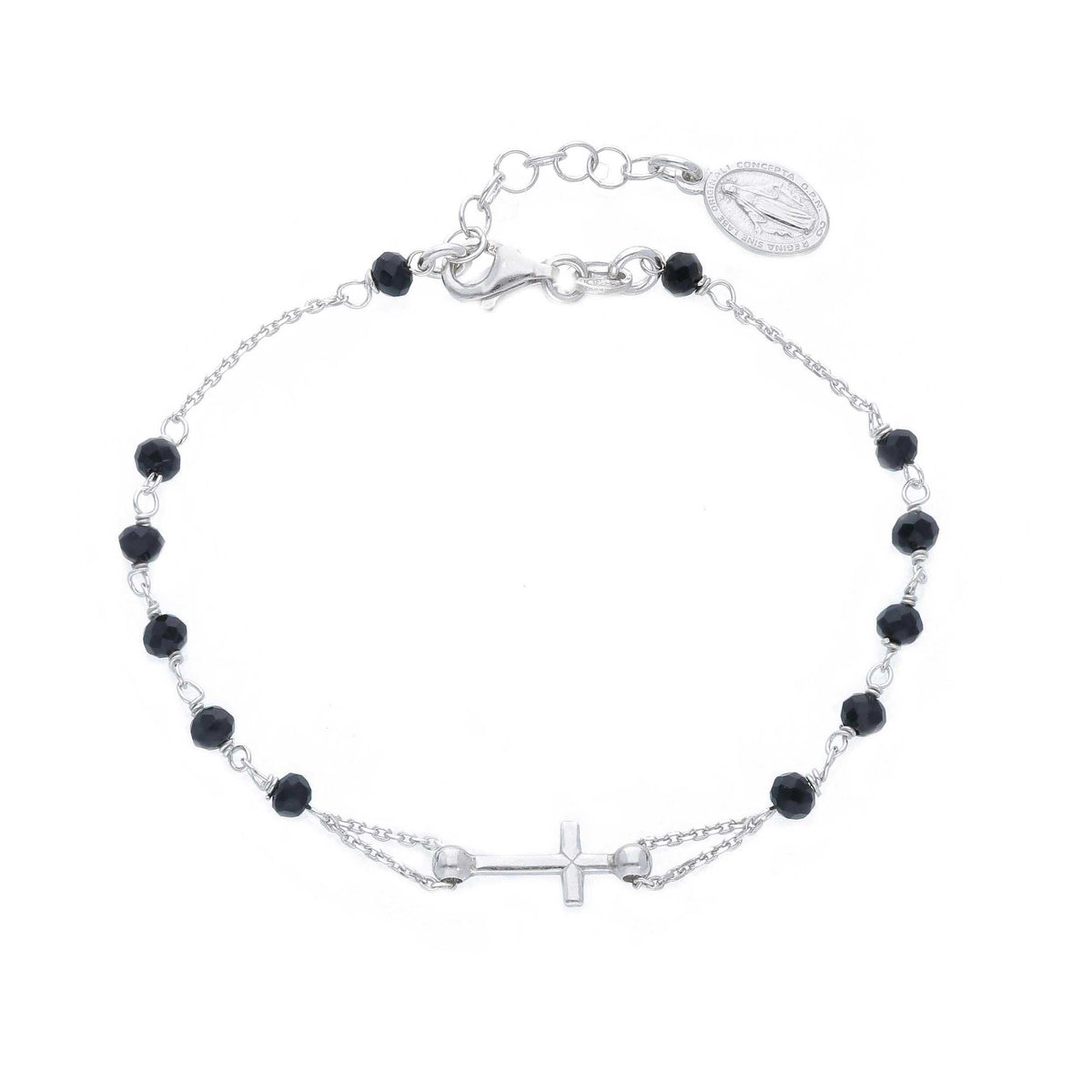 "Bracciale Abeni "Rosario" in argento 925./.."