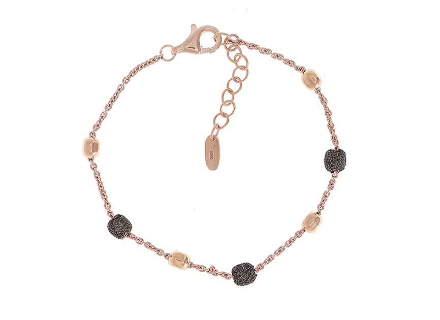 Bracciale Pesavento Polvere di Sogni in argento laminato rosa