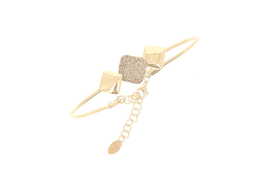 Bracciale Pesavento Polvere di Sogni in argento laminato giallo