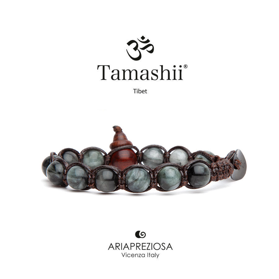 Bracciale Tamashii Occhio di Falco grigio