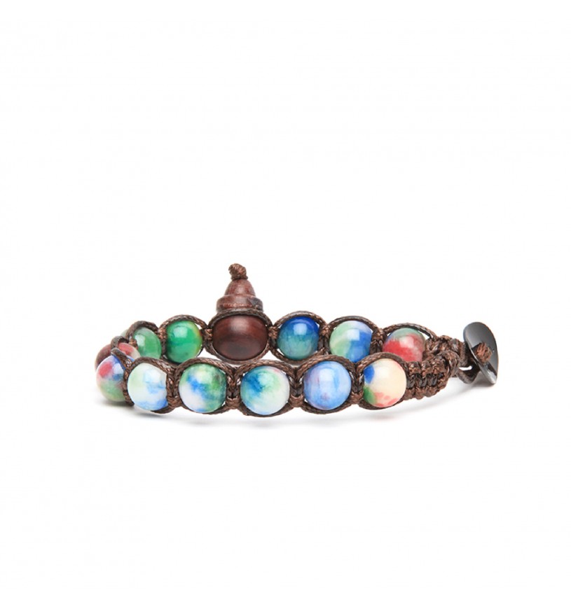 Bracciale Tamashii Jade blooms Spring storm