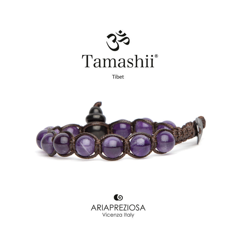 Bracciale Tamashii Shungite con Ametista
