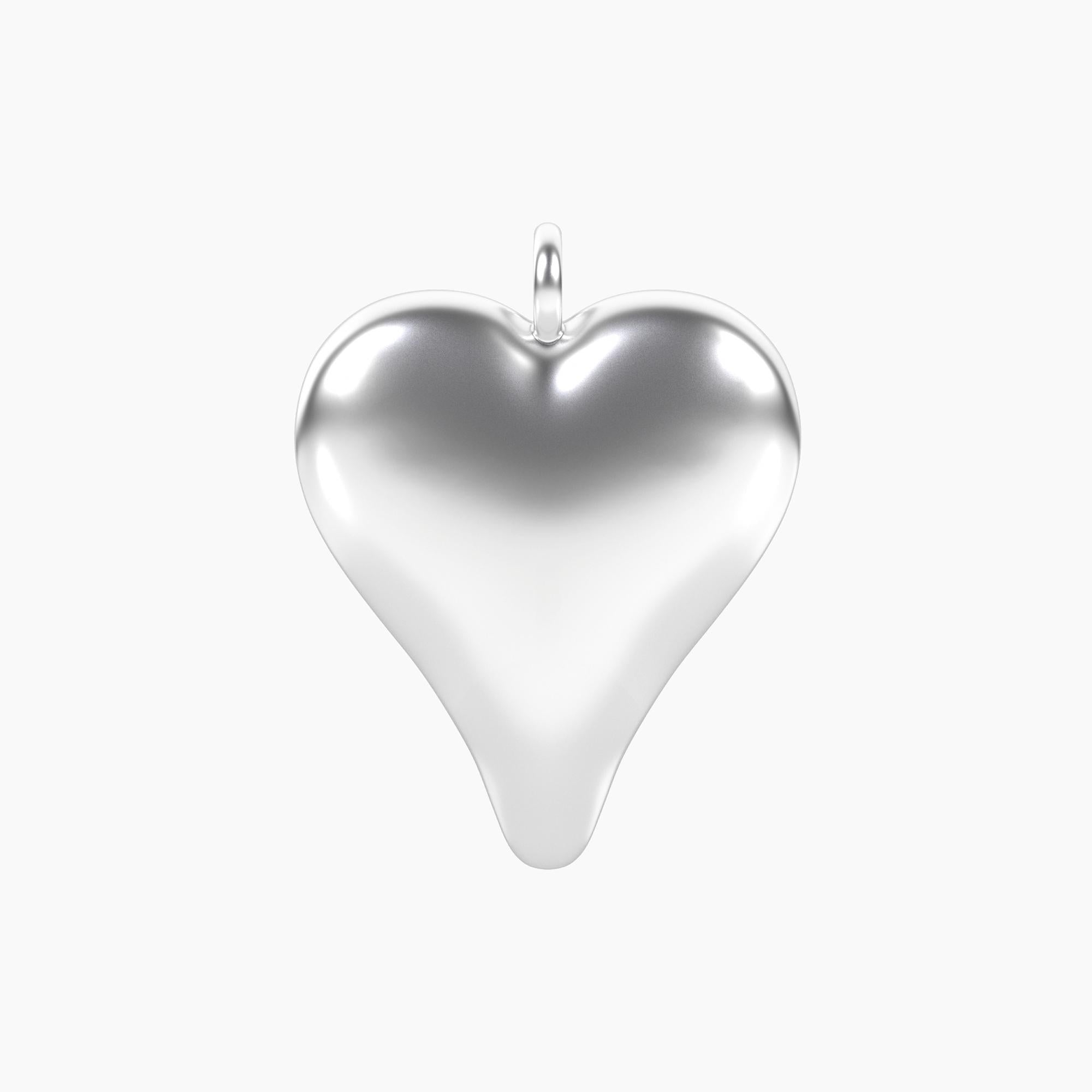 Ciondolo Kidult By you a forma di cuore allungato