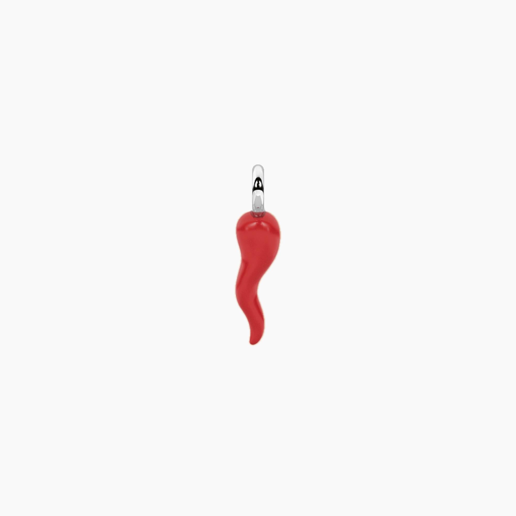 Ciondolo Kidult By you a forma di cornetto rosso