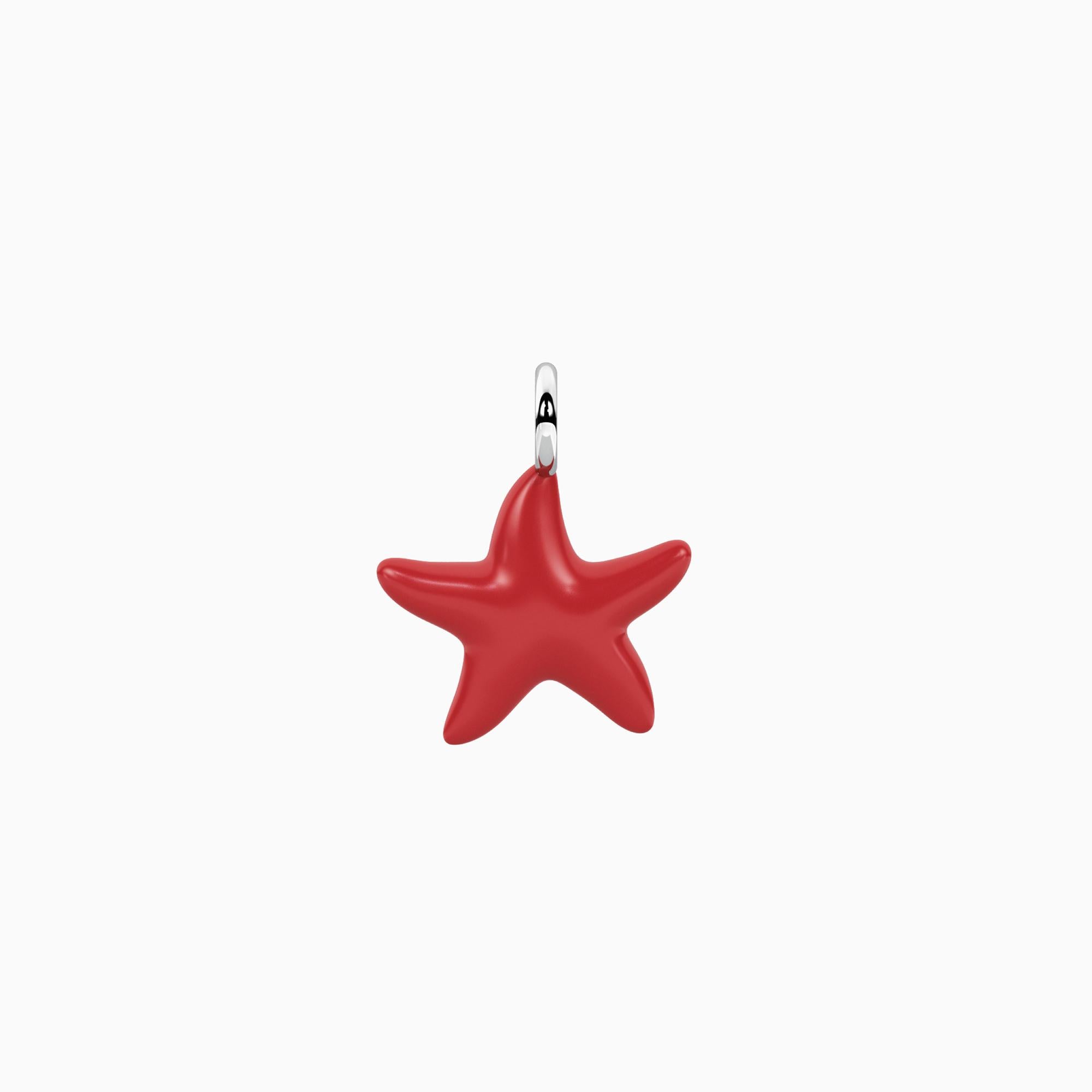 Ciondolo Kidult By you a forma di stella rossa