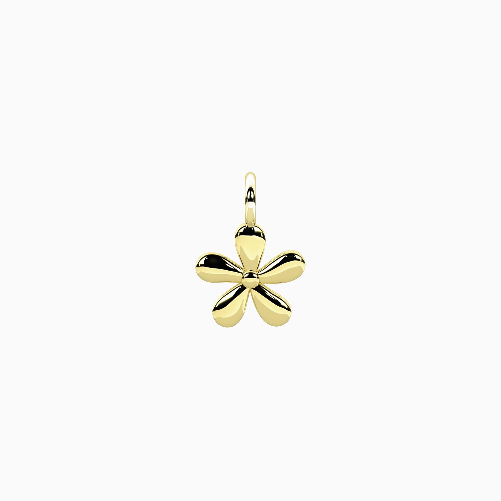 Ciondolo Kidult By you dorato a forma di fiore