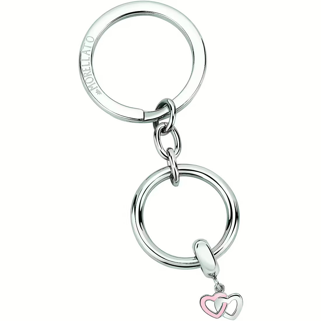Portachiavi Morellato con cuori smaltati