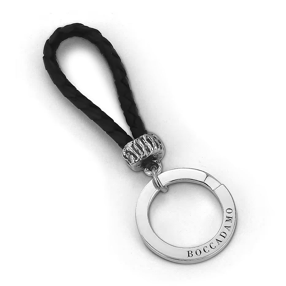 Portachiavi Boccadamo Radici in argento