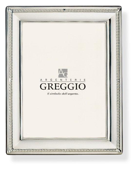 Cornice Greggio 9x13 in argento