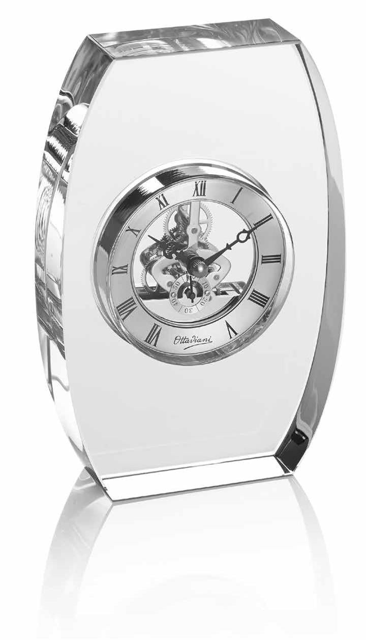 Sveglia Ottaviani in cristallo