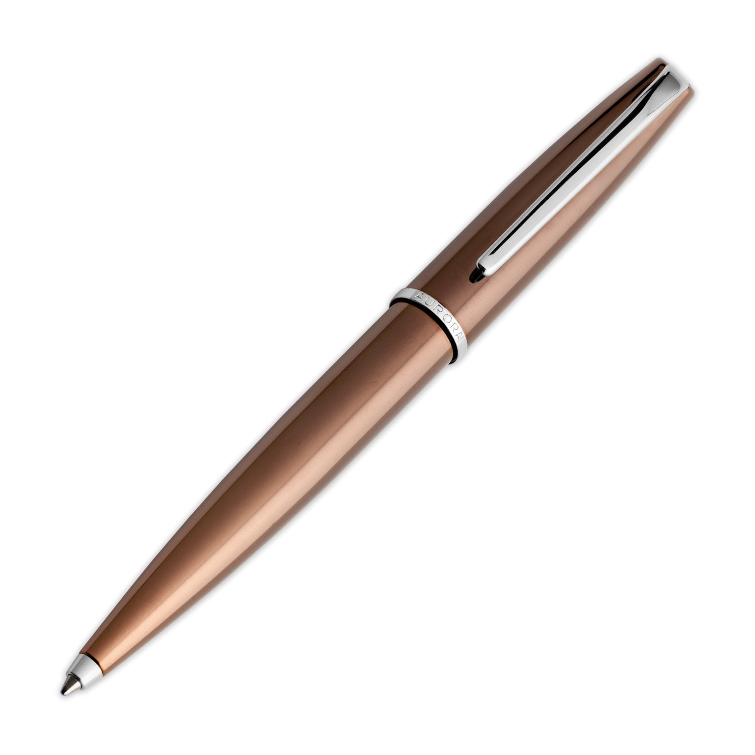Penna a sfera Aurora Style Metal laccata bronzo