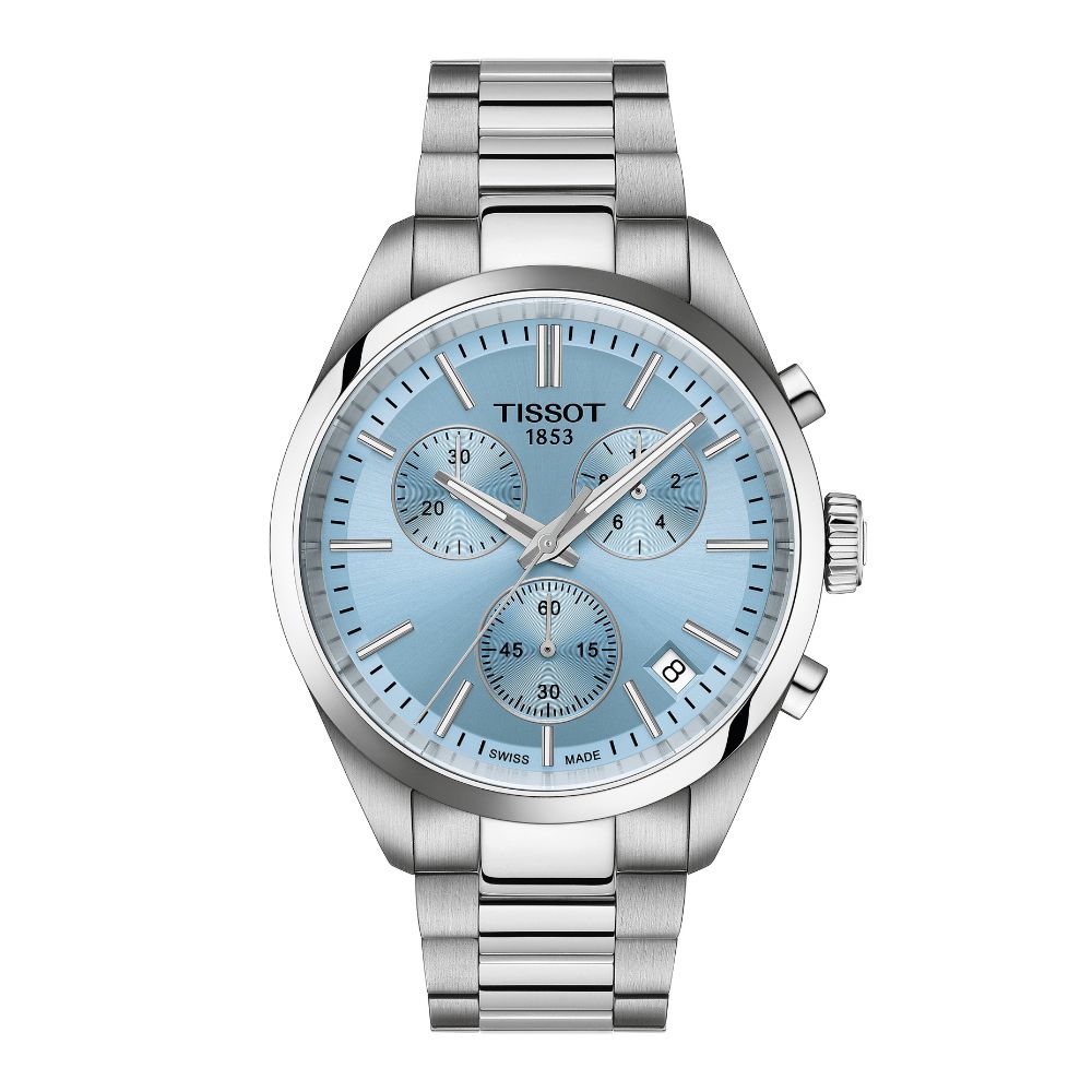 Orologio Tissot PR 100 Chronograph azzurro