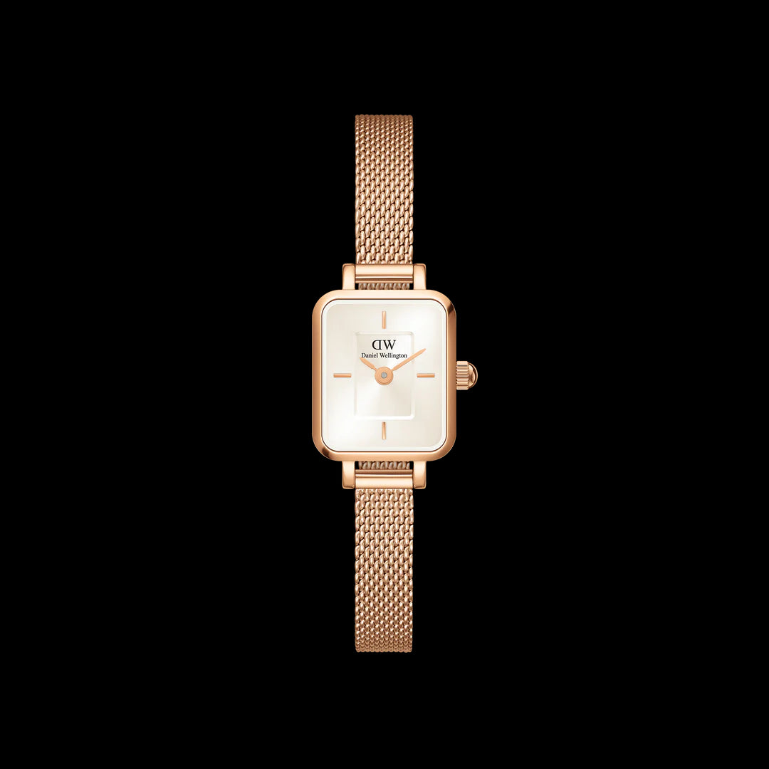 Orologio Daniel Wellington Quadro Mini Melrose Champagne