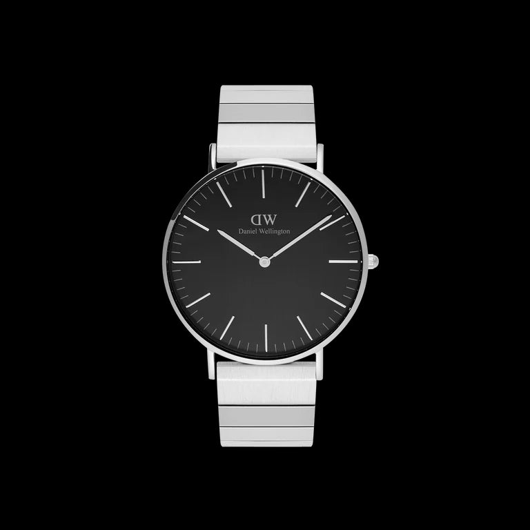 Orologio Daniel Wellington Classic Piano Link Onyx Silver