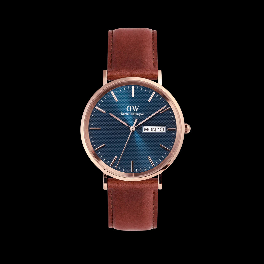Orologio Daniel Wellington Classic Day Display St Mawes Rose Gold Arctic