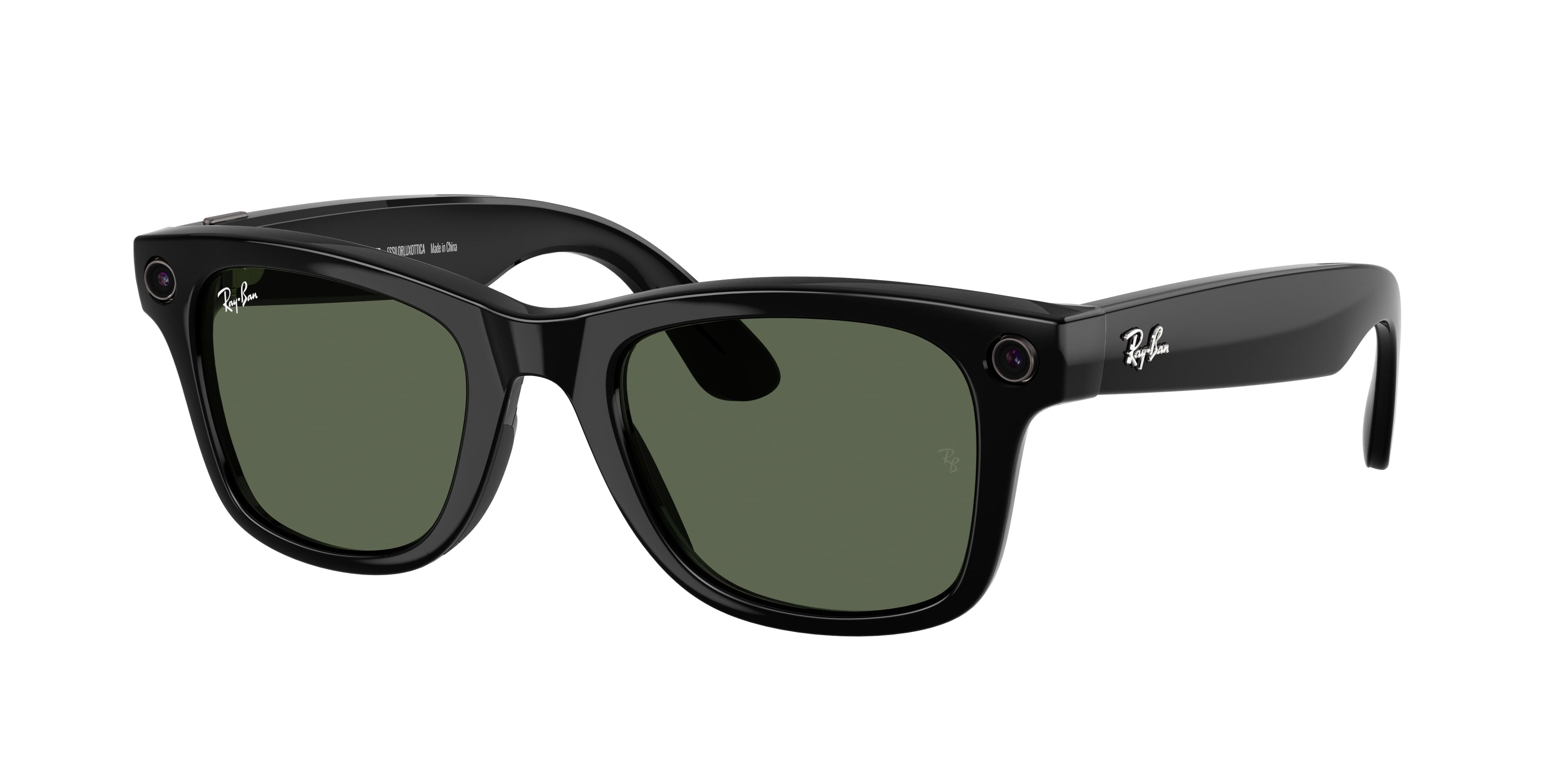 Occhiali da sole Ray-Ban Meta Wayfarer nero