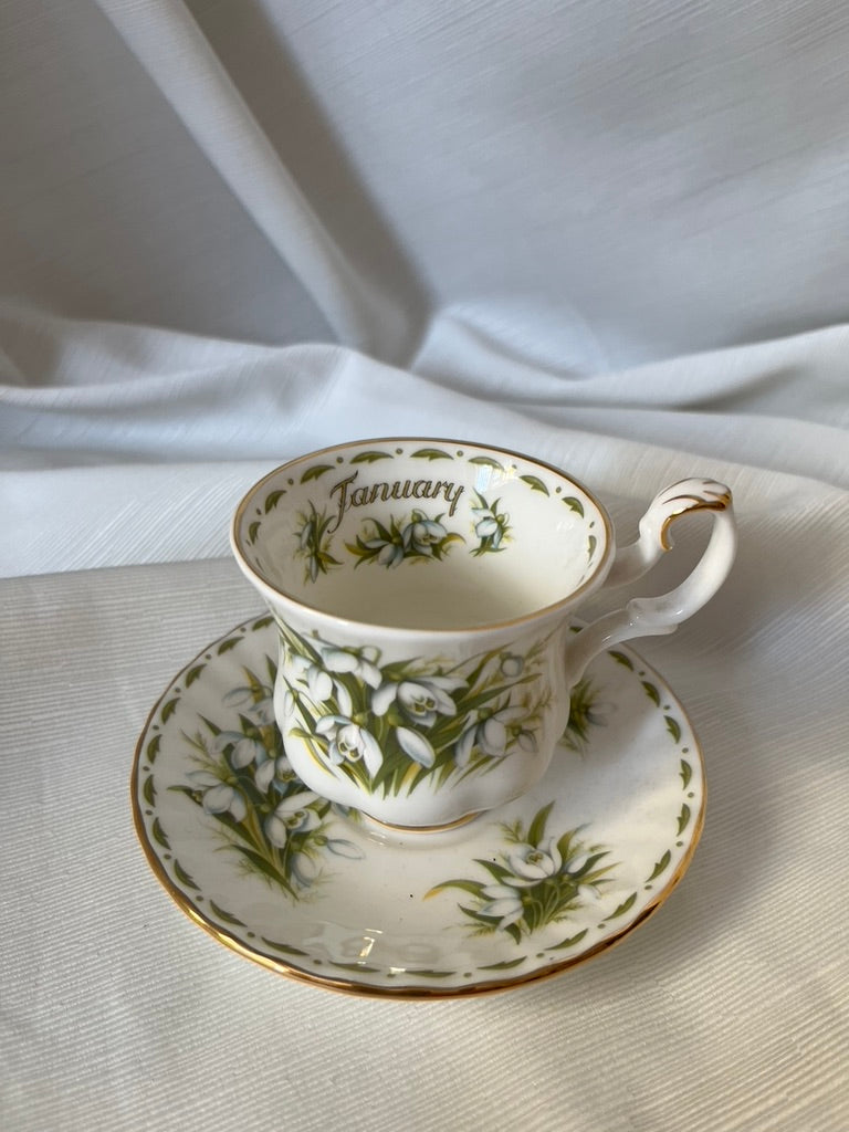 Tazza da caffè Royal Albert gennaio