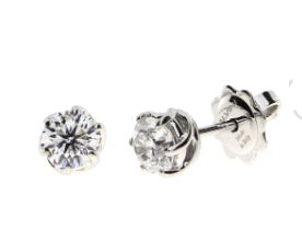 Orecchini Salvini Lavinia in oro bianco con diamanti