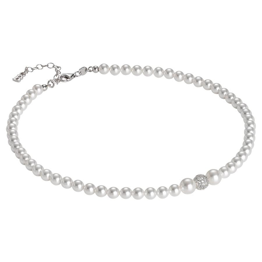 Collana Boccadamo in argento con perle