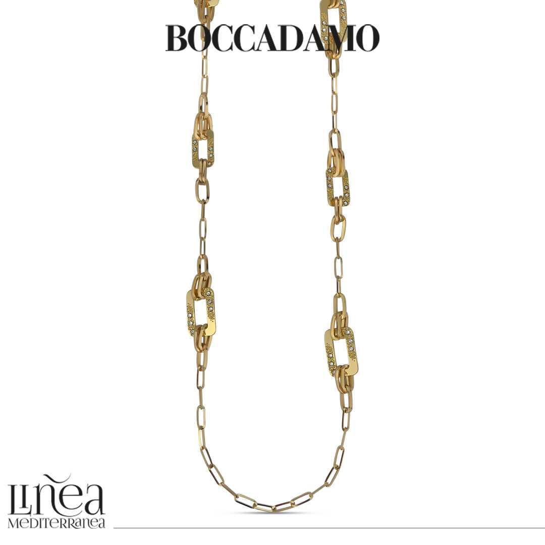 Collana Boccadamo in acciaio laminato con pendente