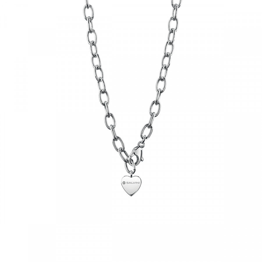 Collana Salvini Charms of love in argento con diamante