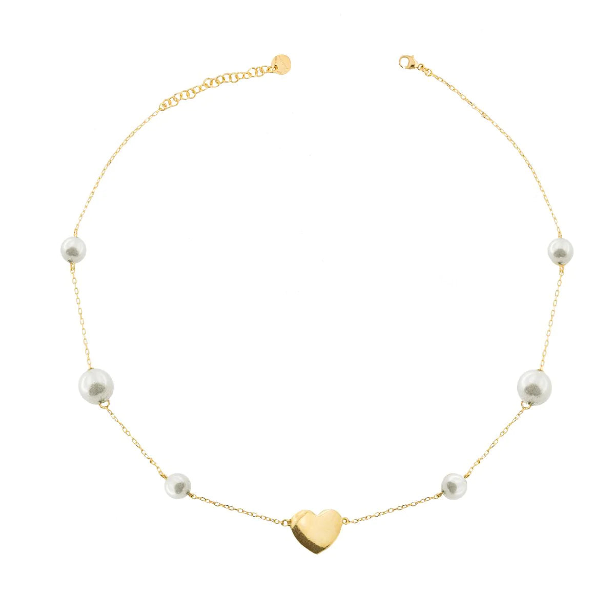 Collana Rue des Mille Perle Cuore