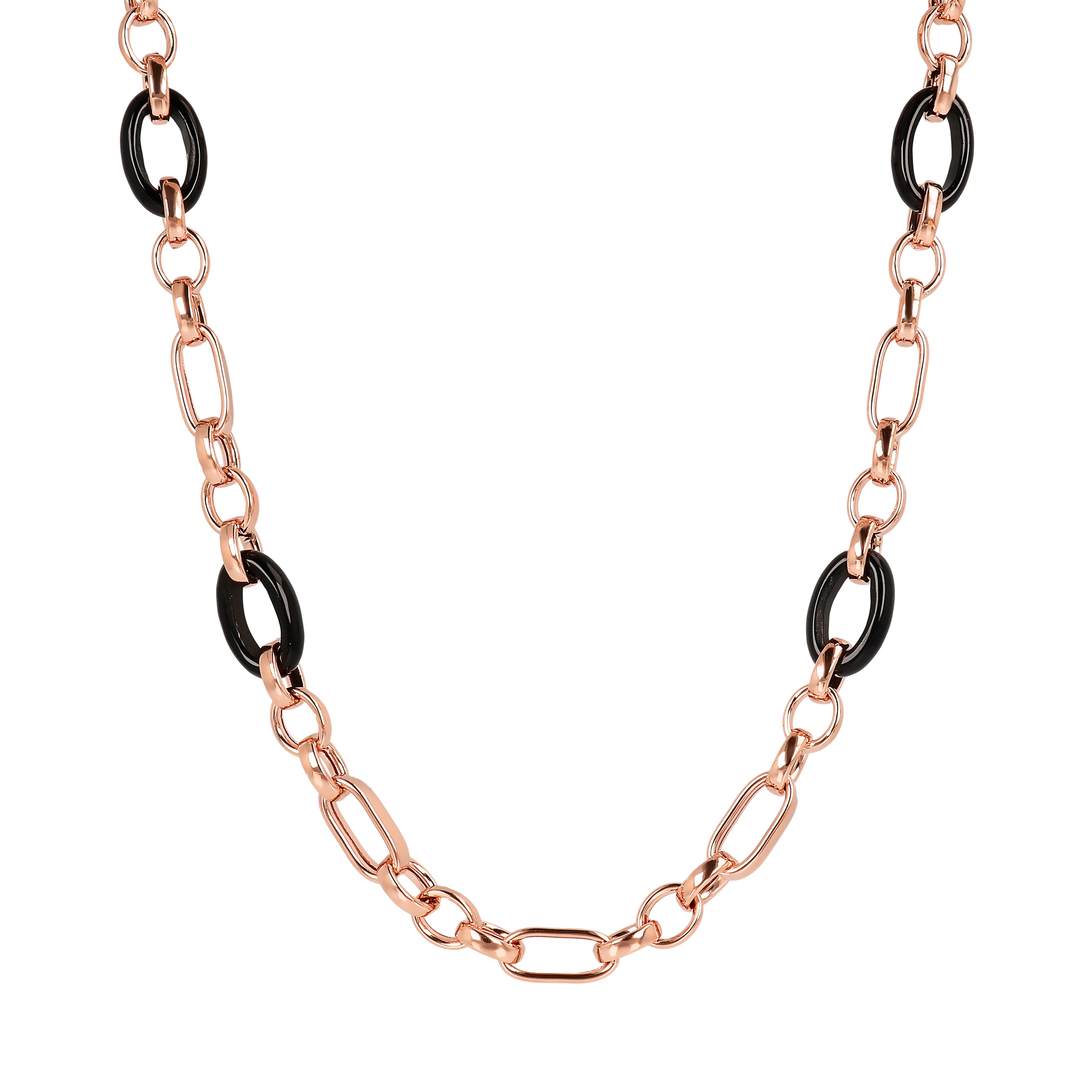 Collana Bronzallure in metallo rose