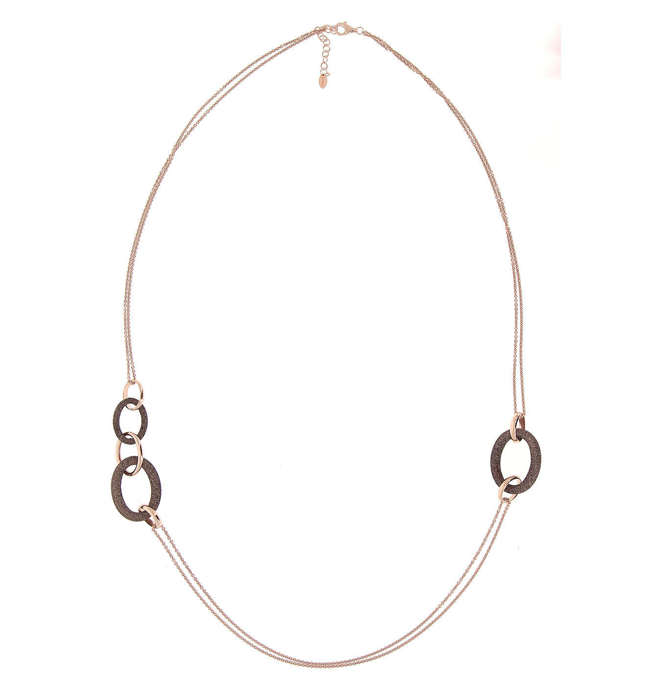 Collana Pesavento Polvere di Sogni in argento laminato rosa