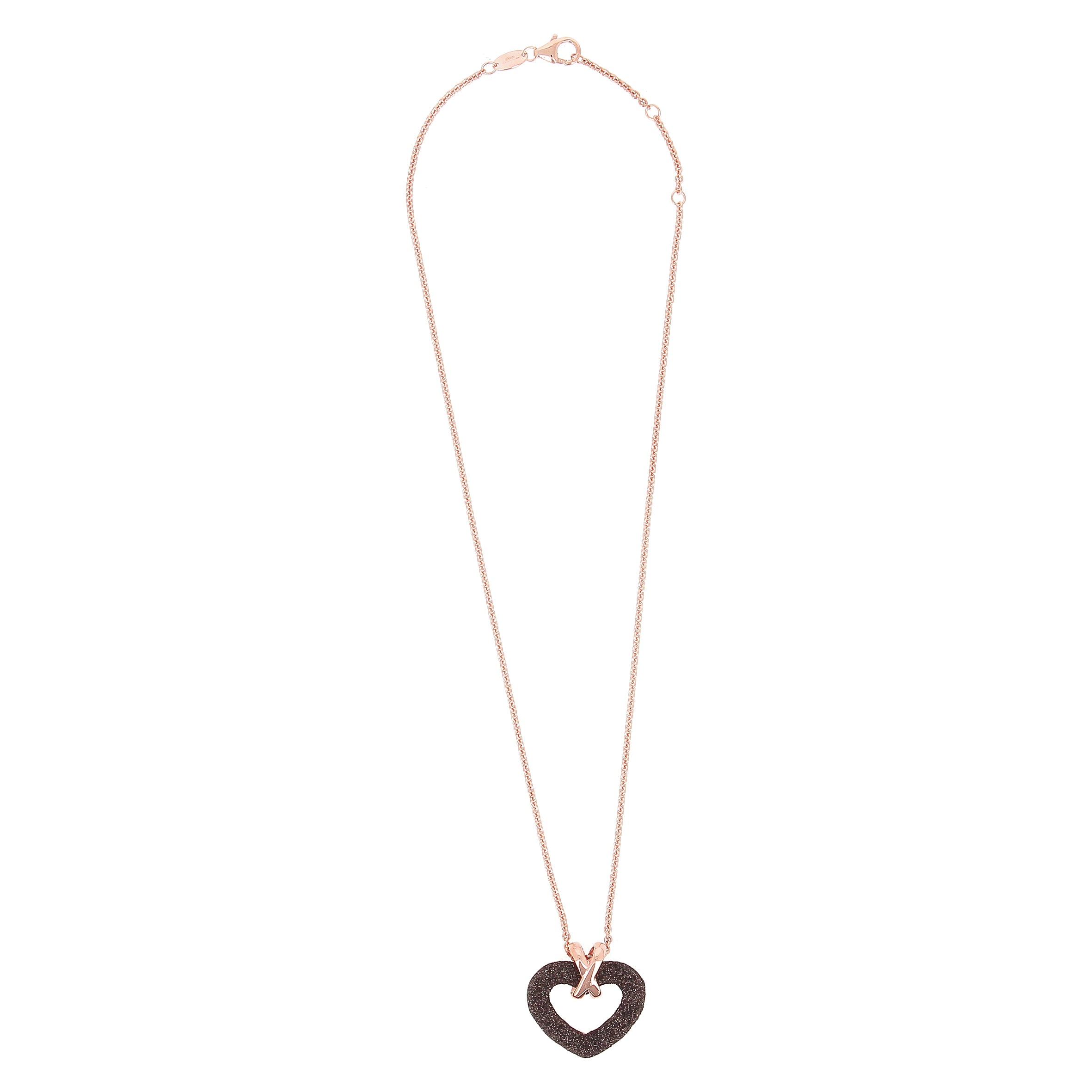 Collana Pesavento Polvere di Sogni in argento laminato rosa