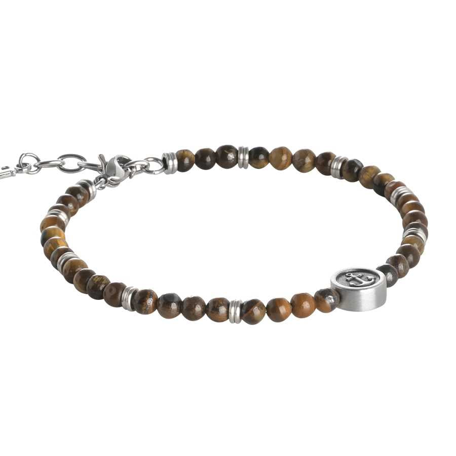 Bracciale Boccadamo con boules occhio di tigre