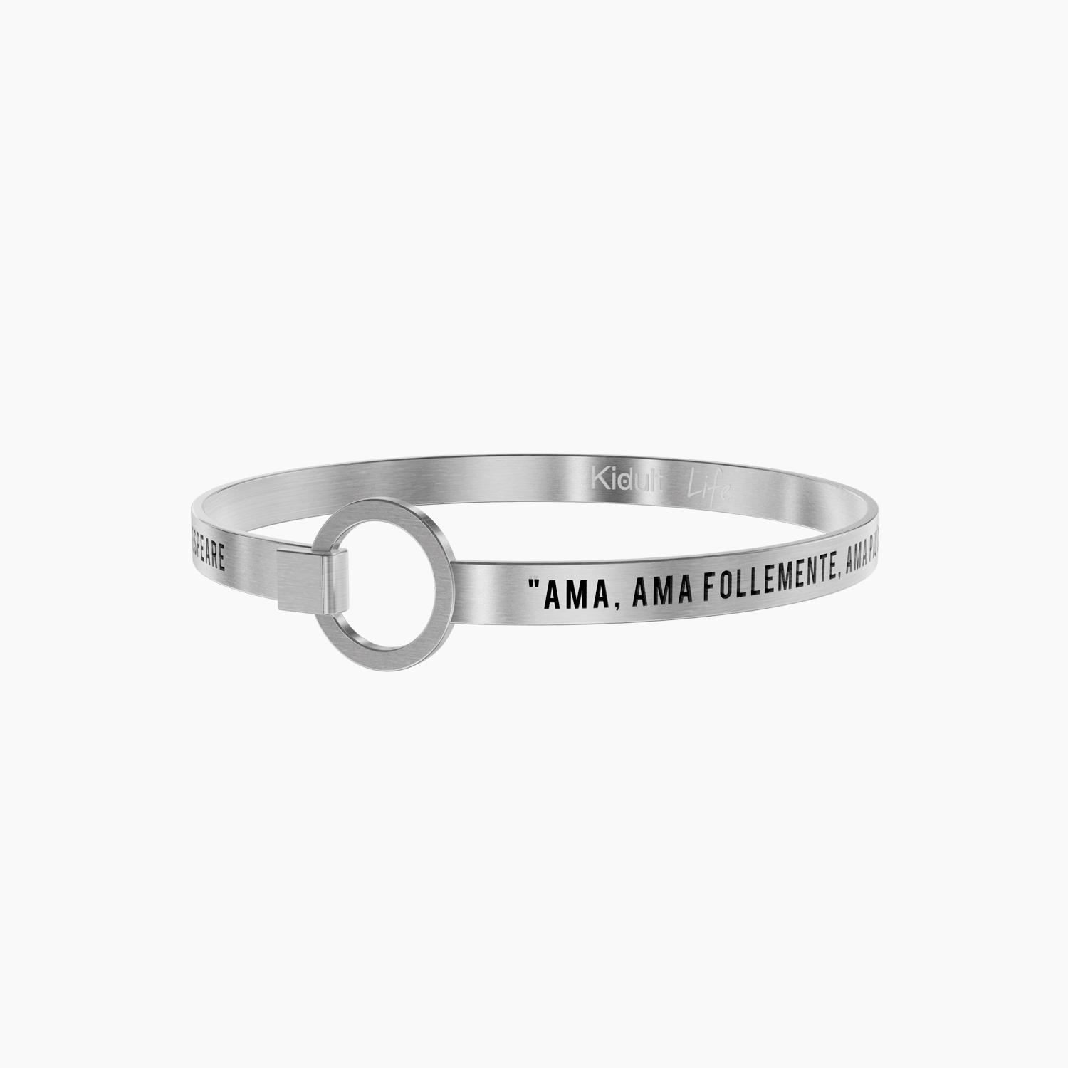 Bracciale Kidult ama follemente Shakespeare