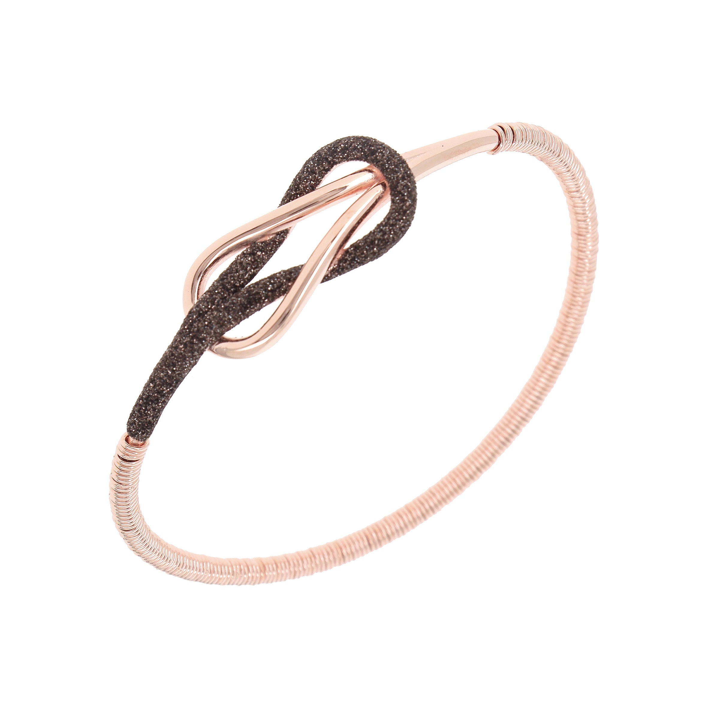 Bracciale Pesavento Polvere di Sogni in argento laminato rosa