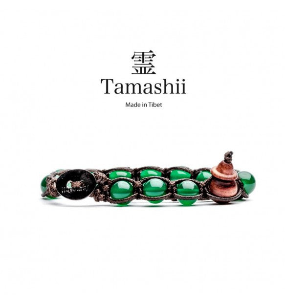 Bracciale Tamashii Agata Verde