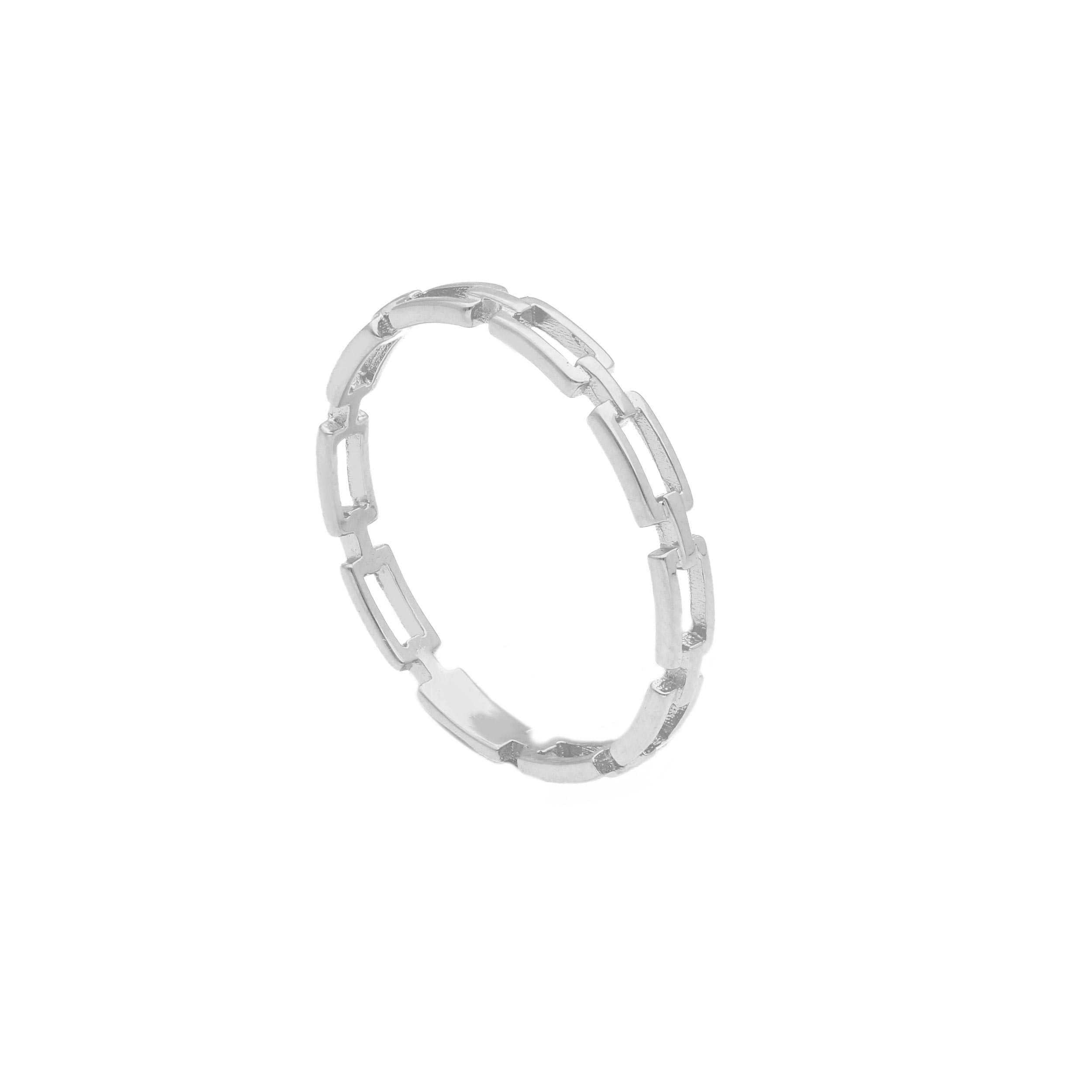 Anello Abeni in oro bianco 18k
