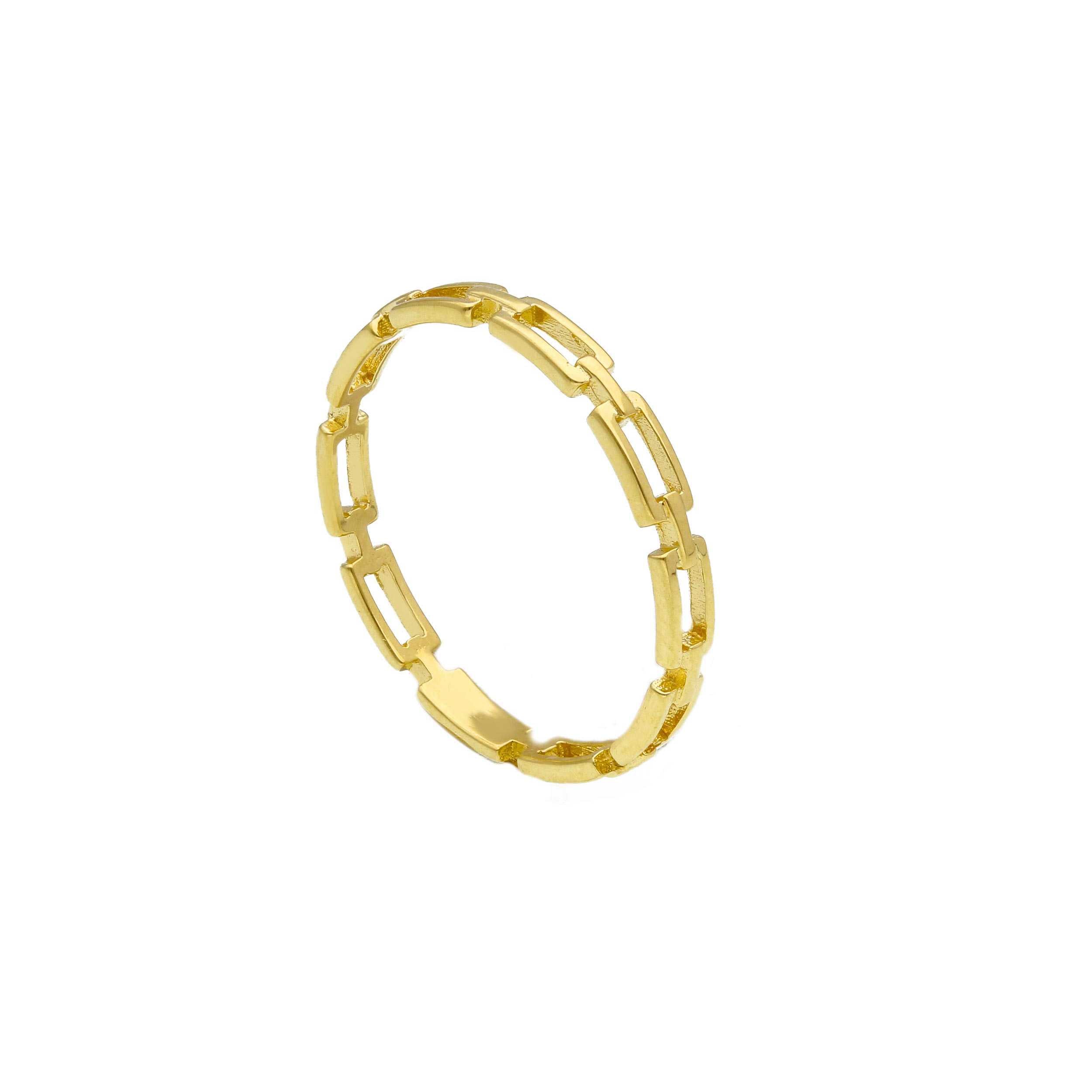 Anello Abeni in oro giallo 18k