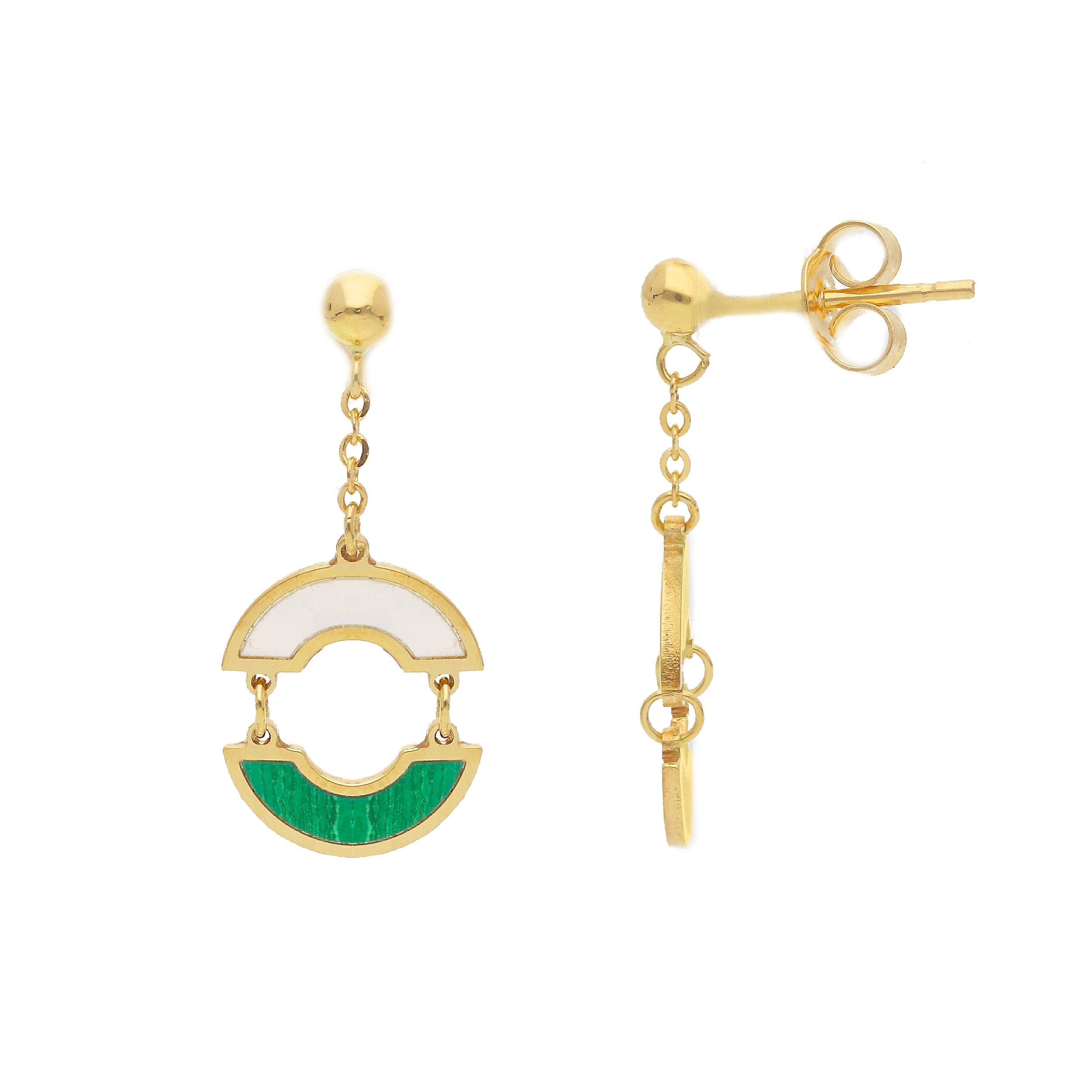 Orecchini Abeni in  oro giallo 18K