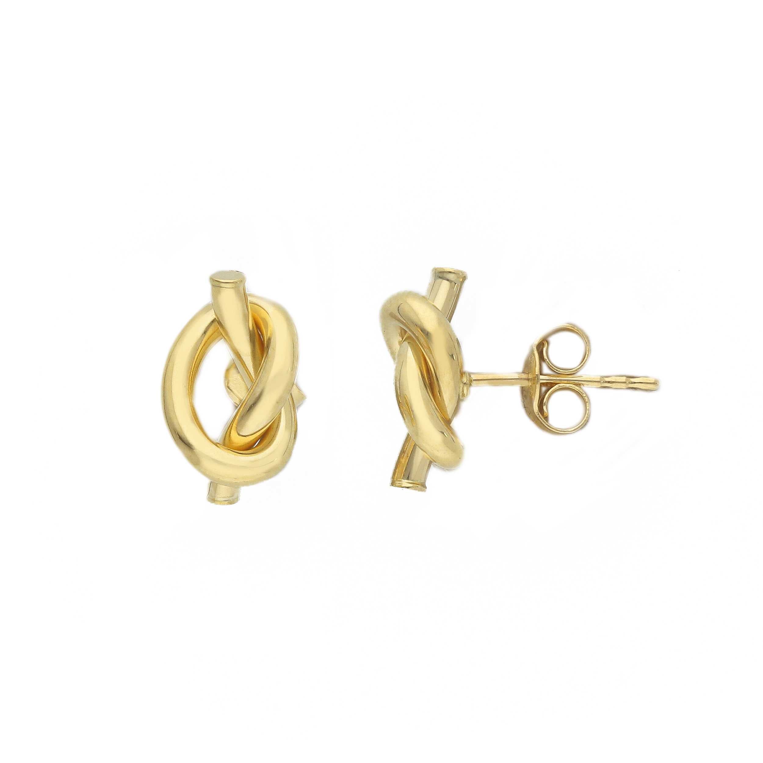 Orecchini in oro giallo 18k