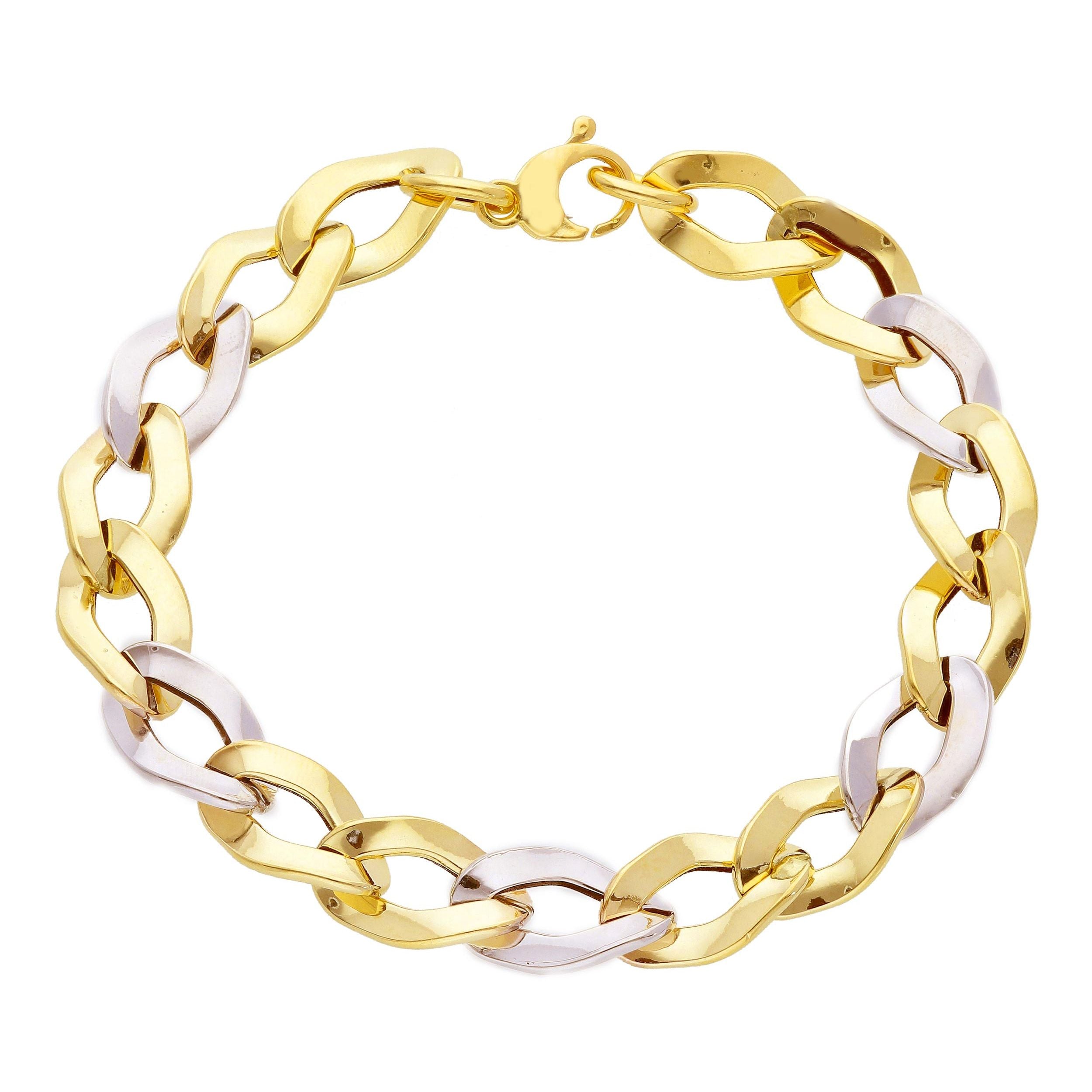 Bracciale Abeni in oro bianco e giallo 18K