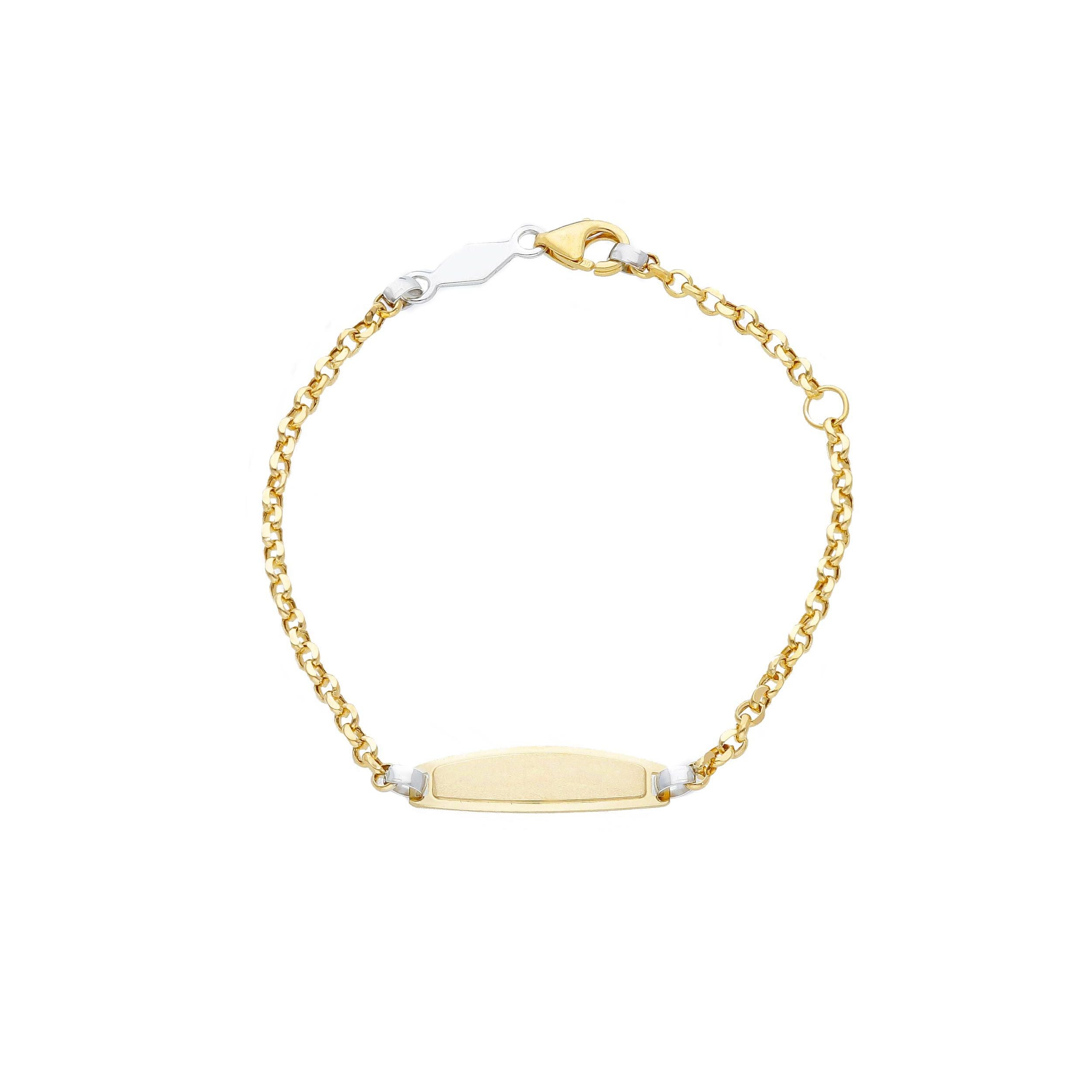 Bracciale Abeni in oro giallo e bianco 18k