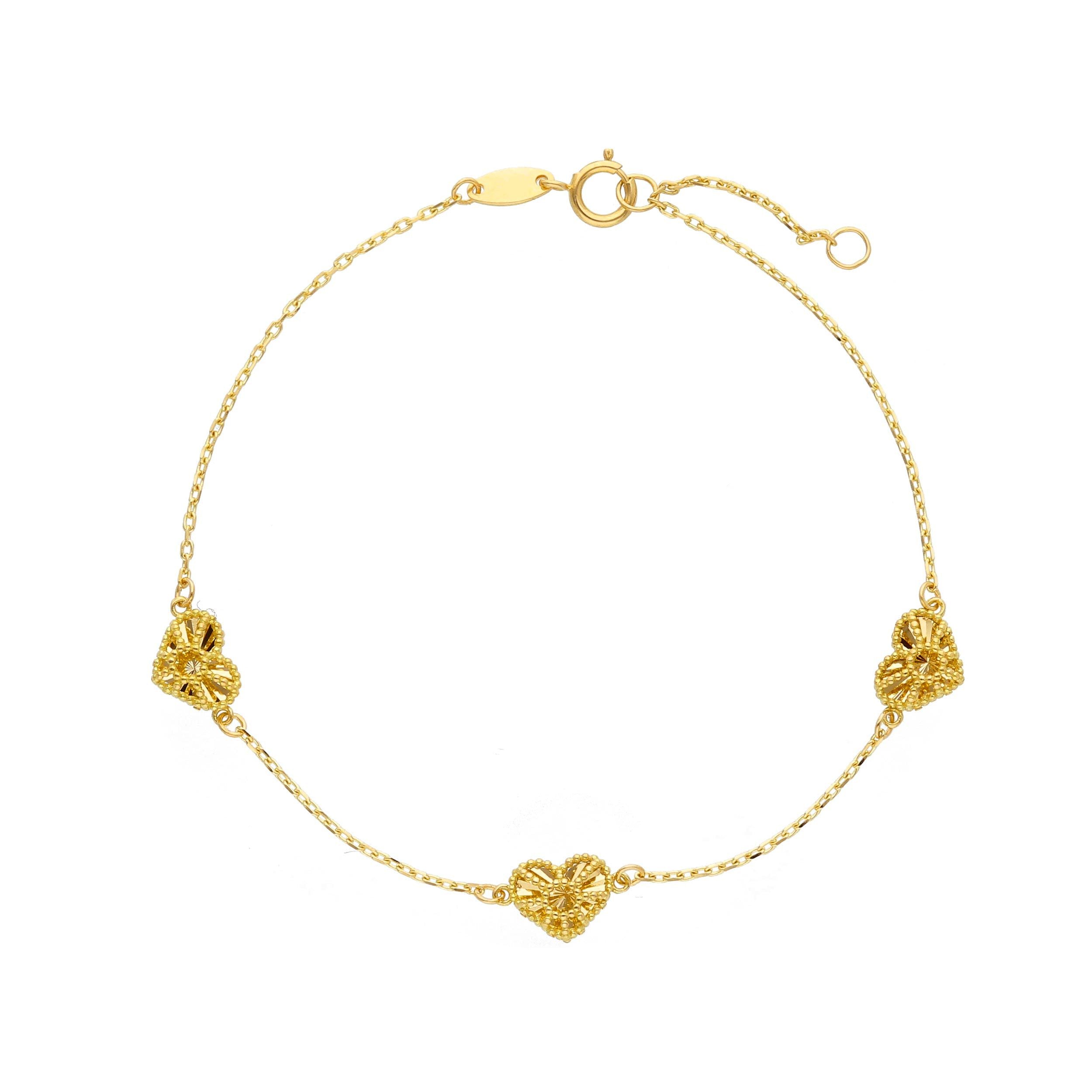 Bracciale in oro giallo 18K
