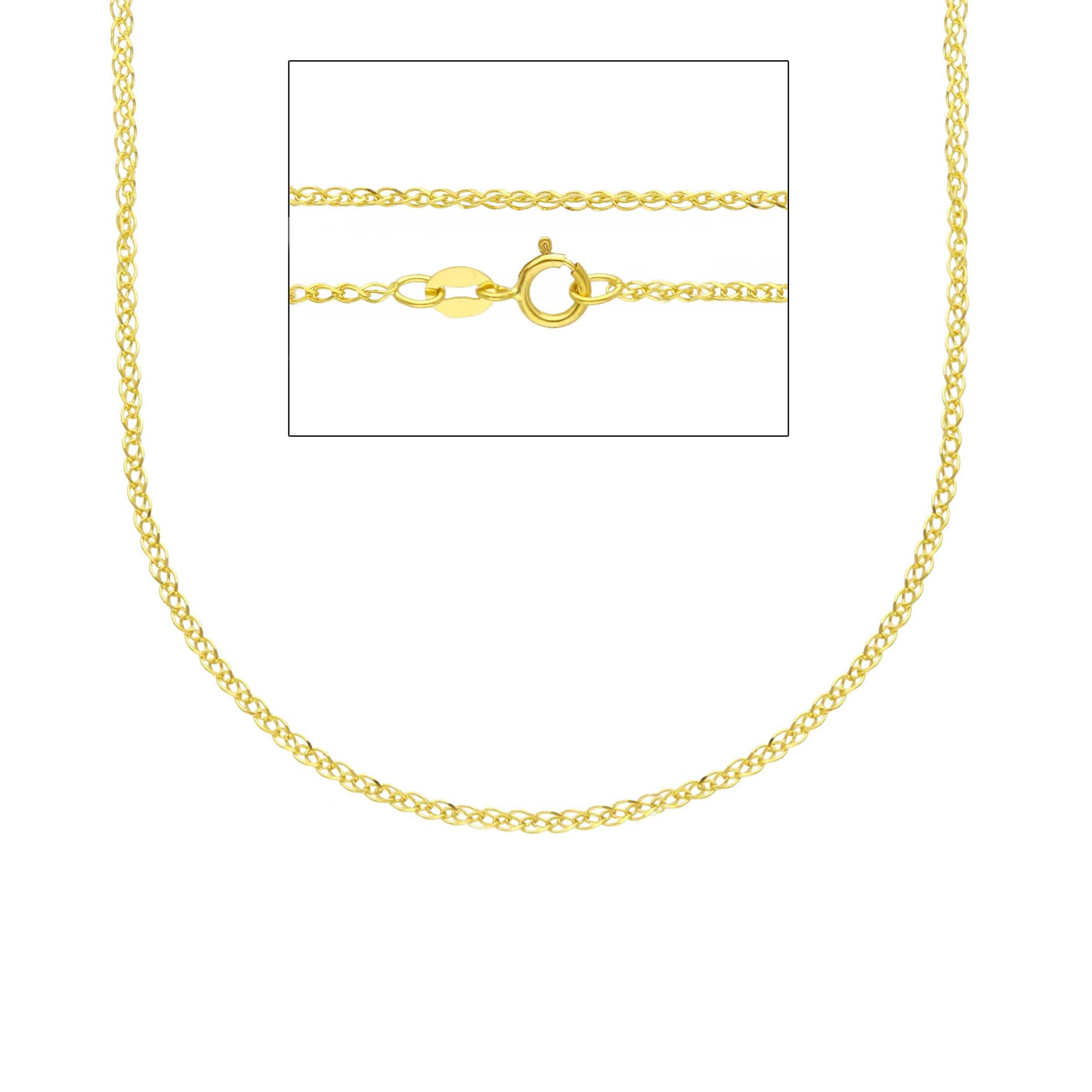 Collana Abeni in oro giallo 18K 45 cm