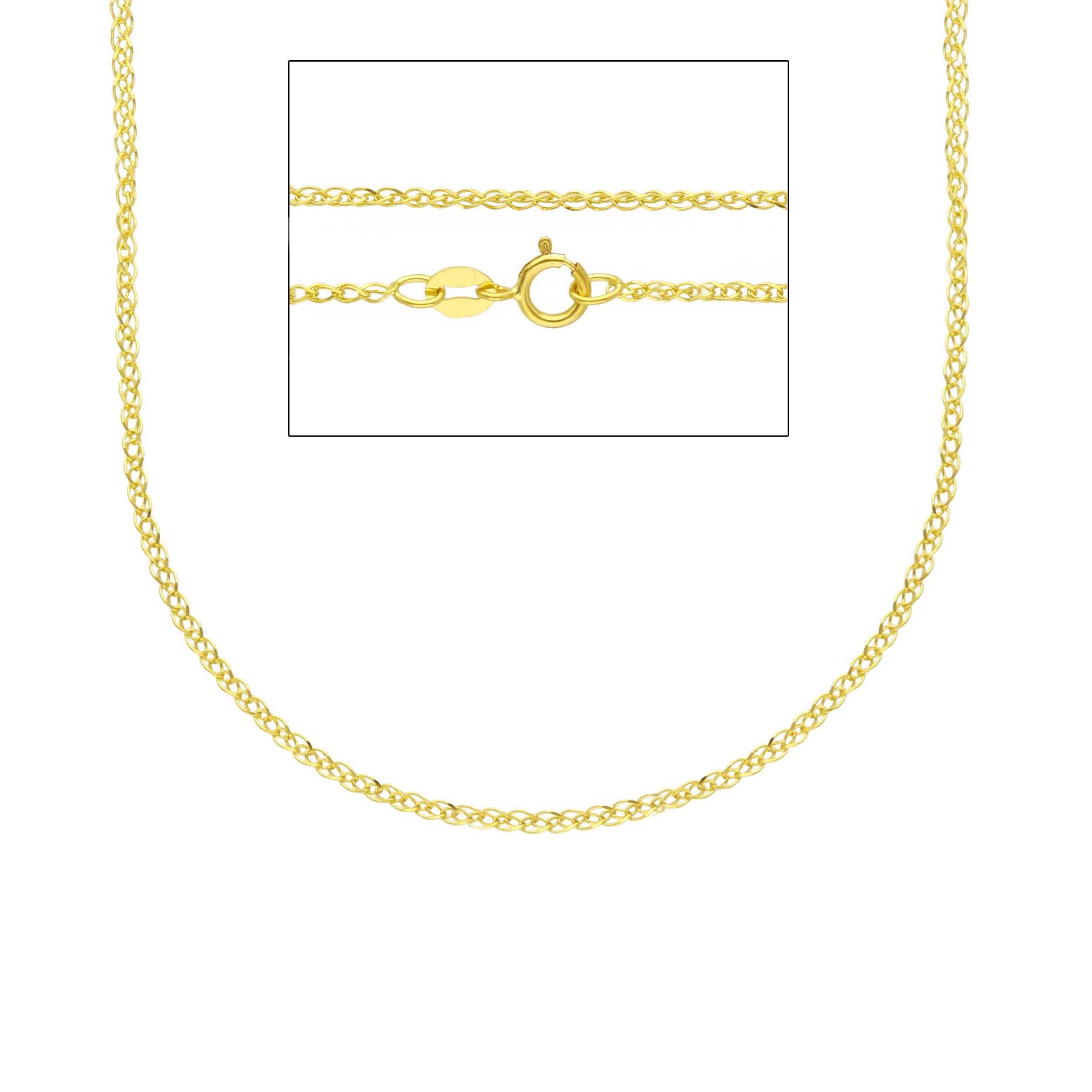 Collana Abeni in oro giallo 18K 50 cm