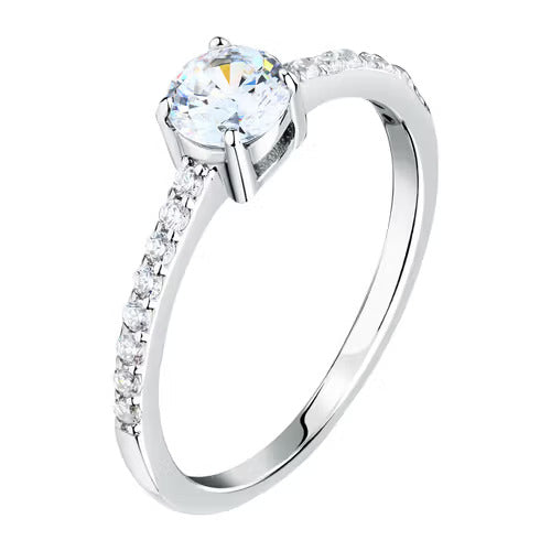 Anello Morellato Tesori in argento con zirconi misura 12