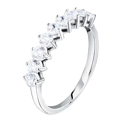 Anello Morellato Tesori in argento con zirconi misura 10
