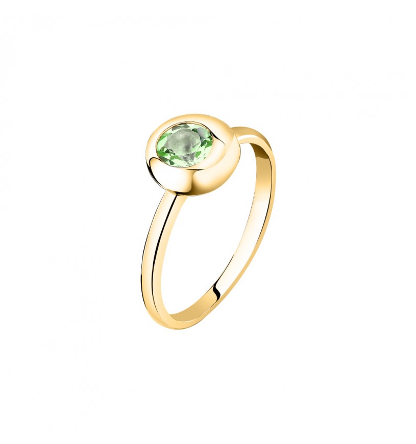 Anello Morellato Tesori eterni con cristallo verde