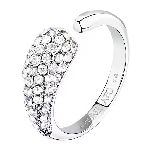 Anello Morellato Design con zirconi misura 14