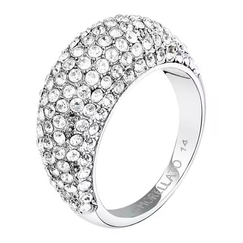 Anello Morellato Design con zirconi misura 10