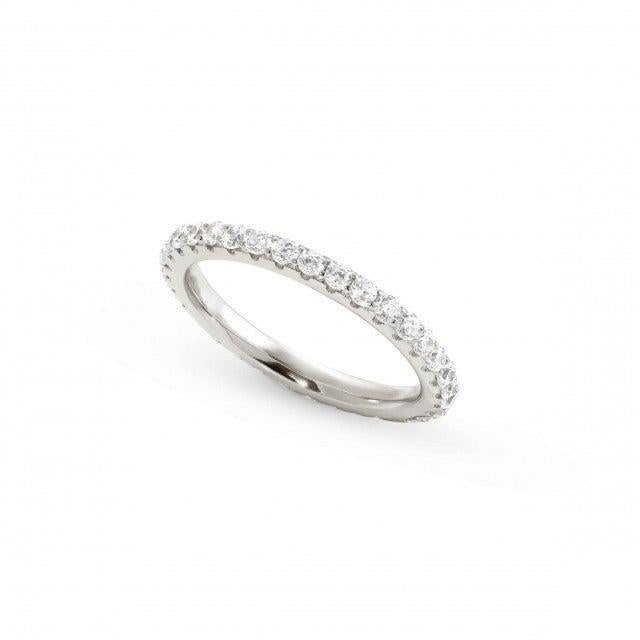 Anello Nomination eternity in argento misura 15