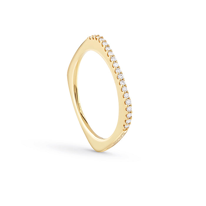 Anello Salvini Bagliori in oro giallo con diamanti