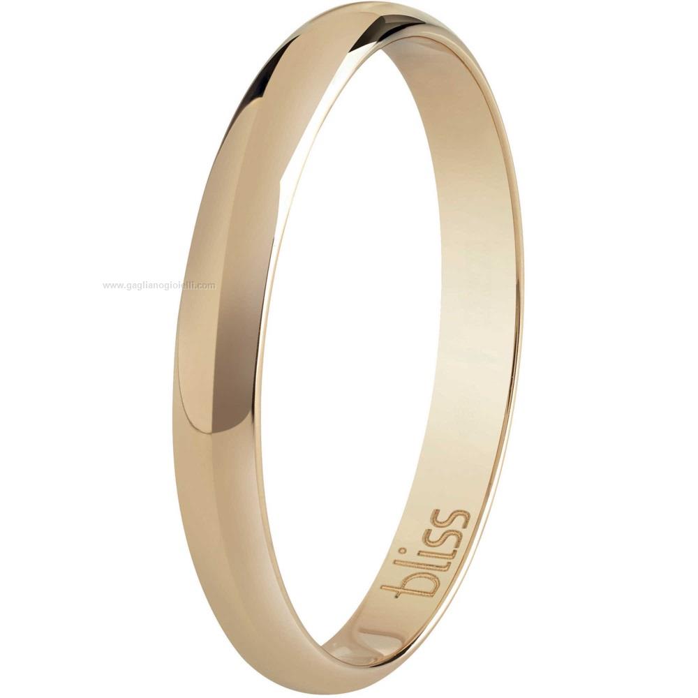 Anello Bliss Insieme in oro giallo